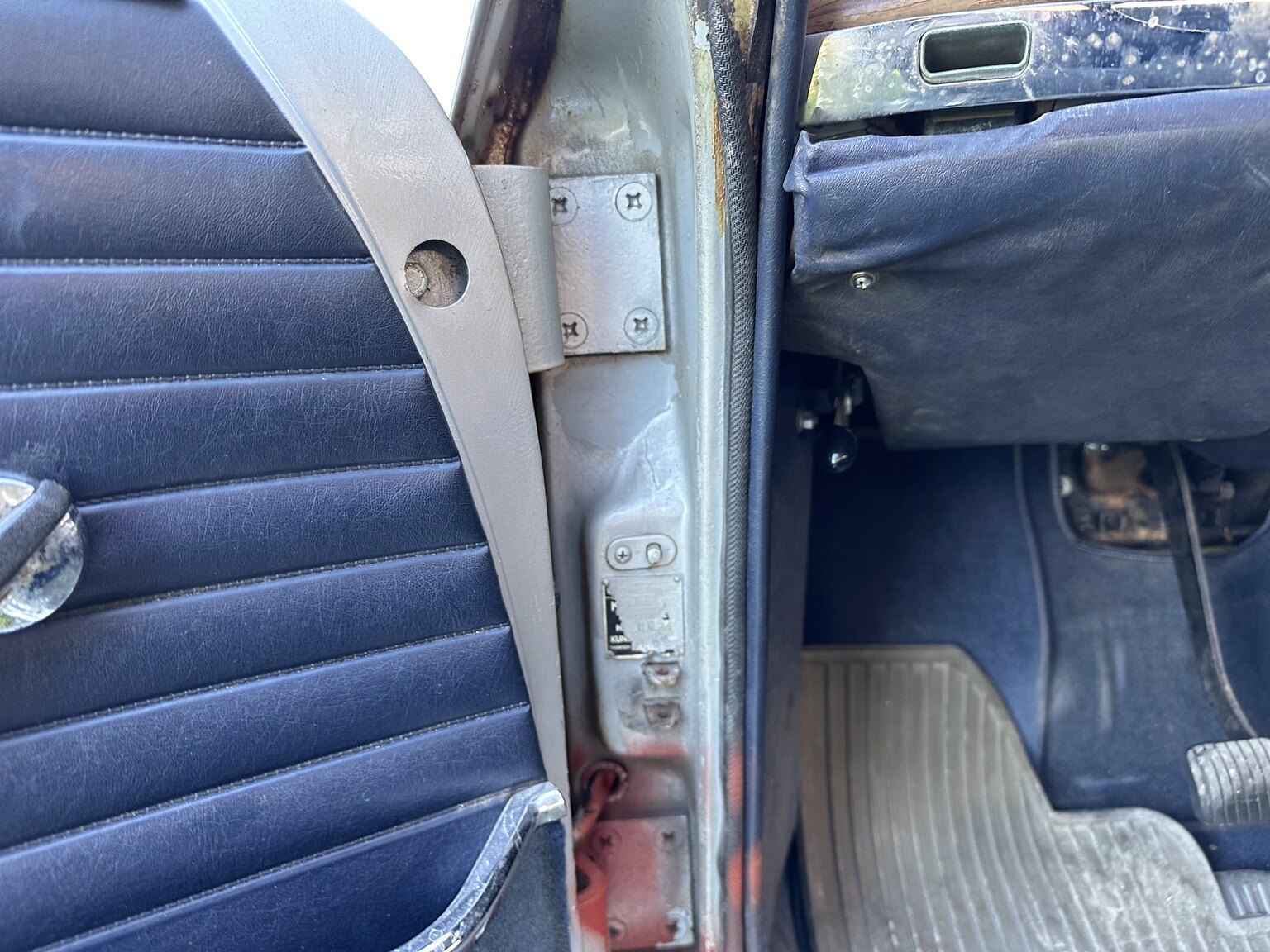 Interiörbild 1968 BMW 2000 CS