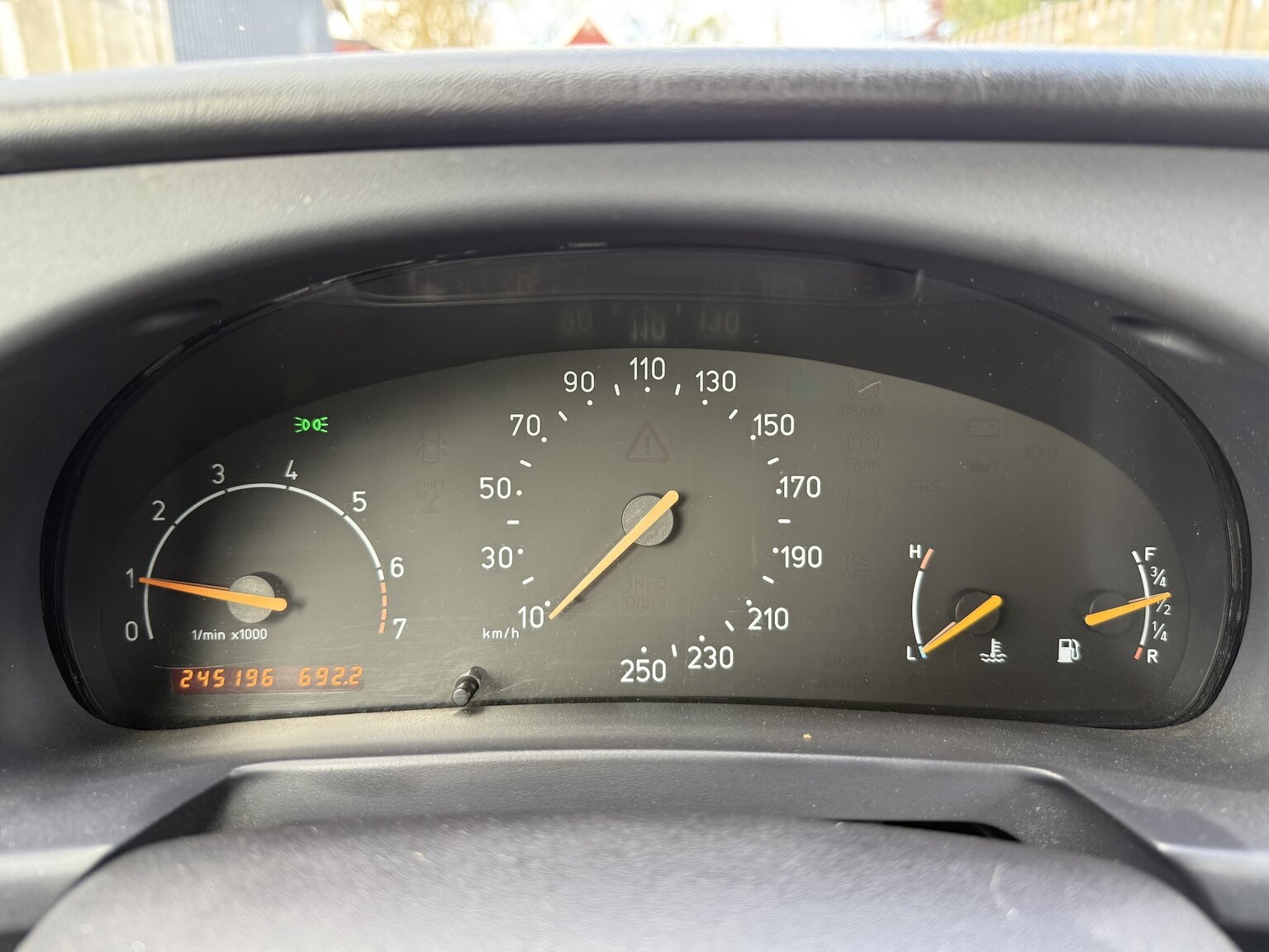 Interior image of 1997 SAAB 900