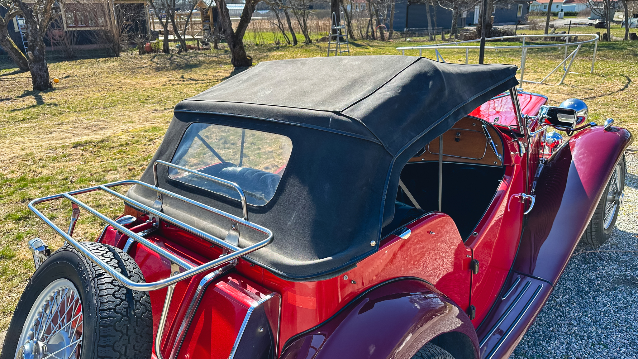 Aussenfoto 1951 MG TD MIDGET