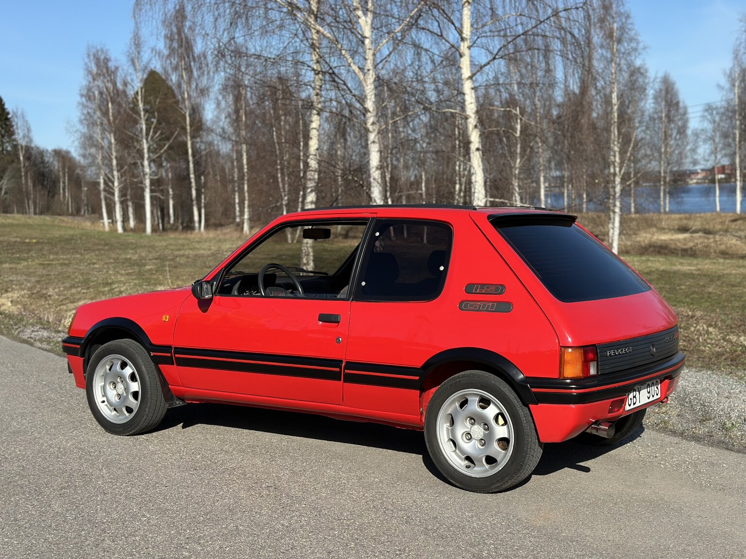Exterior image of 1989 Peugeot 205 GTI