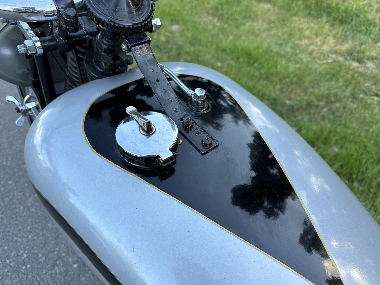 Exteriörbild på 1933 Husqvarna 350