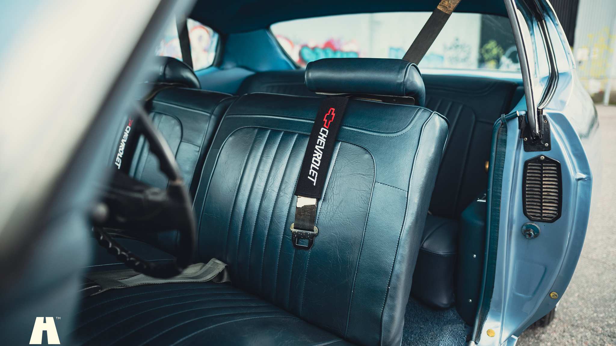 Interiörbild 1971 Chevrolet Chevelle SS 454