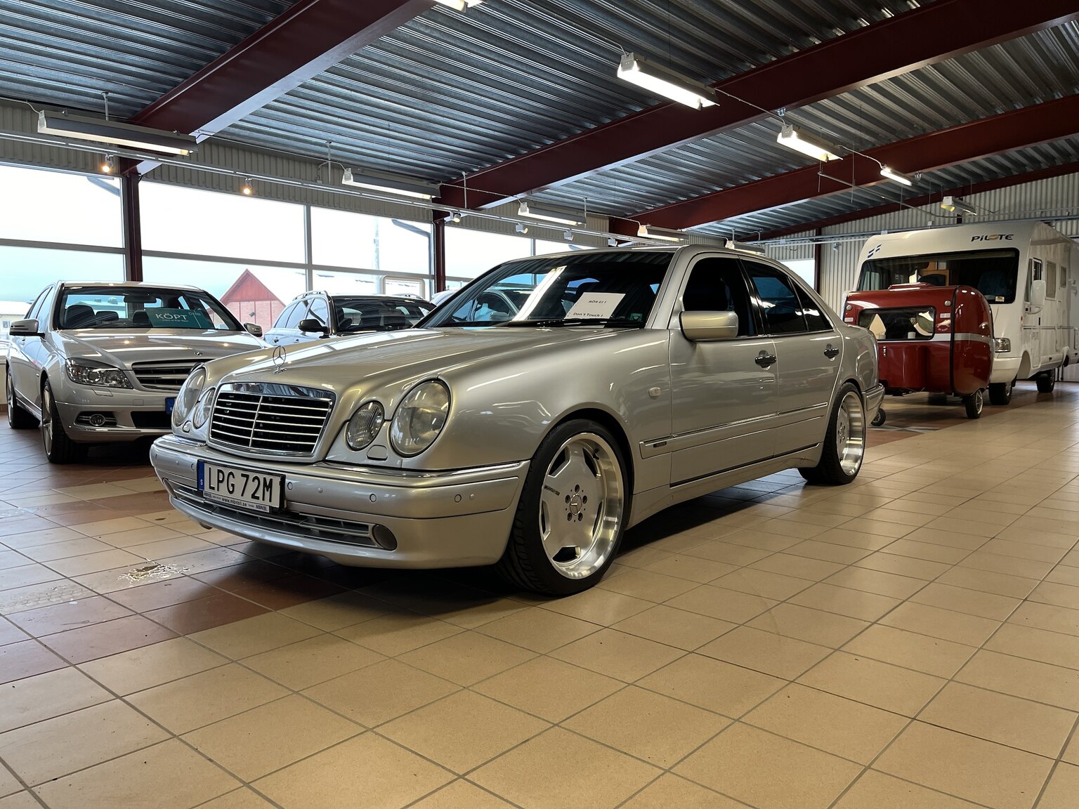 Exterior image of 1998 Mercedes-Benz E55 AMG