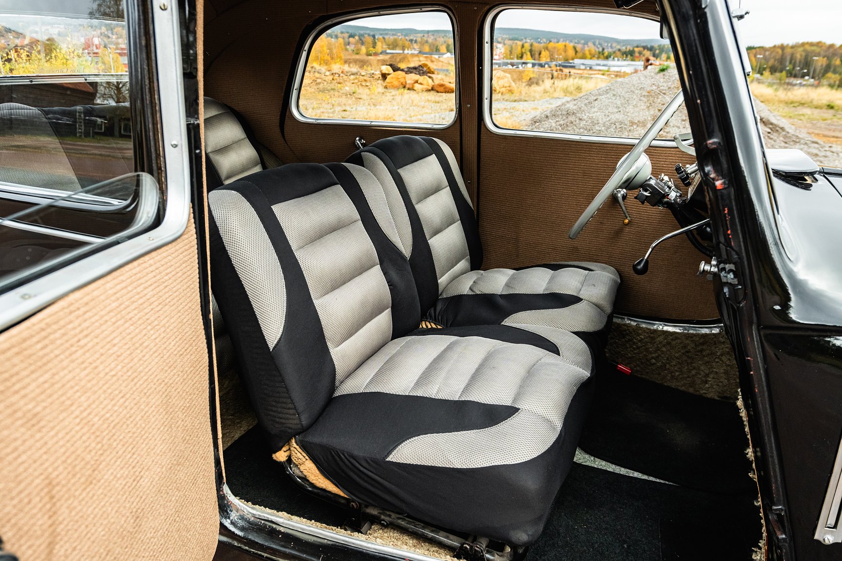 Interiörbild 1951 Citroën Berline 11 Sport