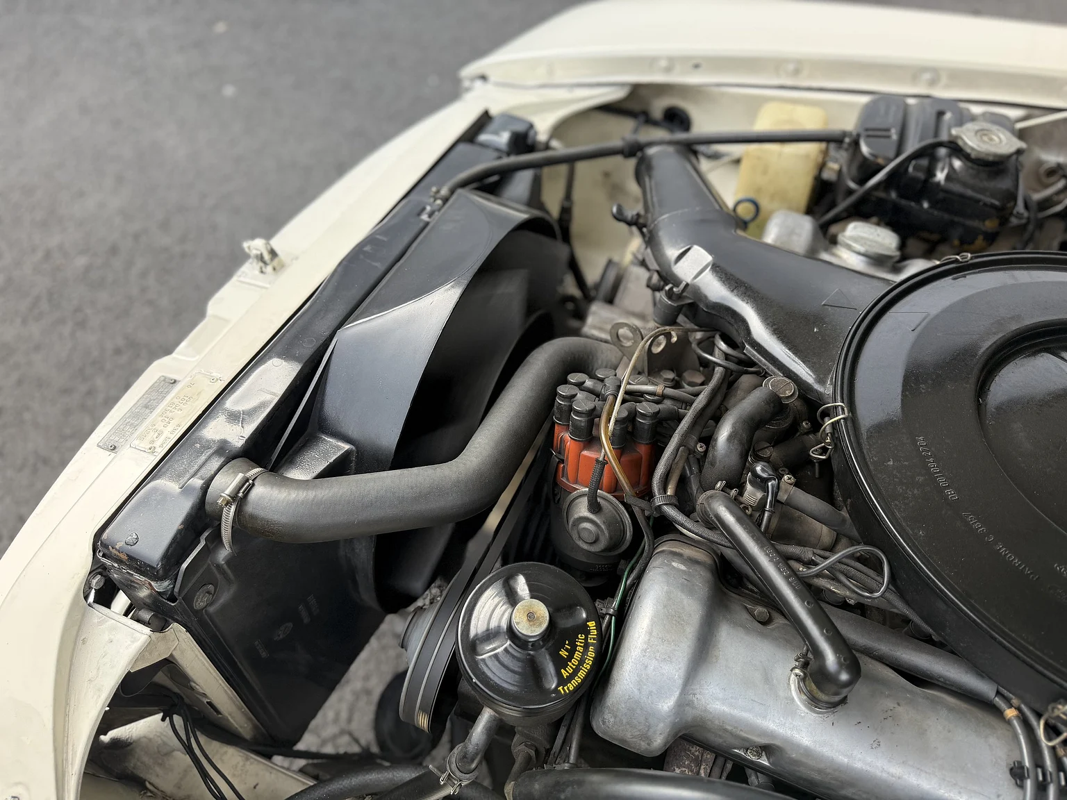 1973 Mercedes Benz 350 SL  (7), Mekanik