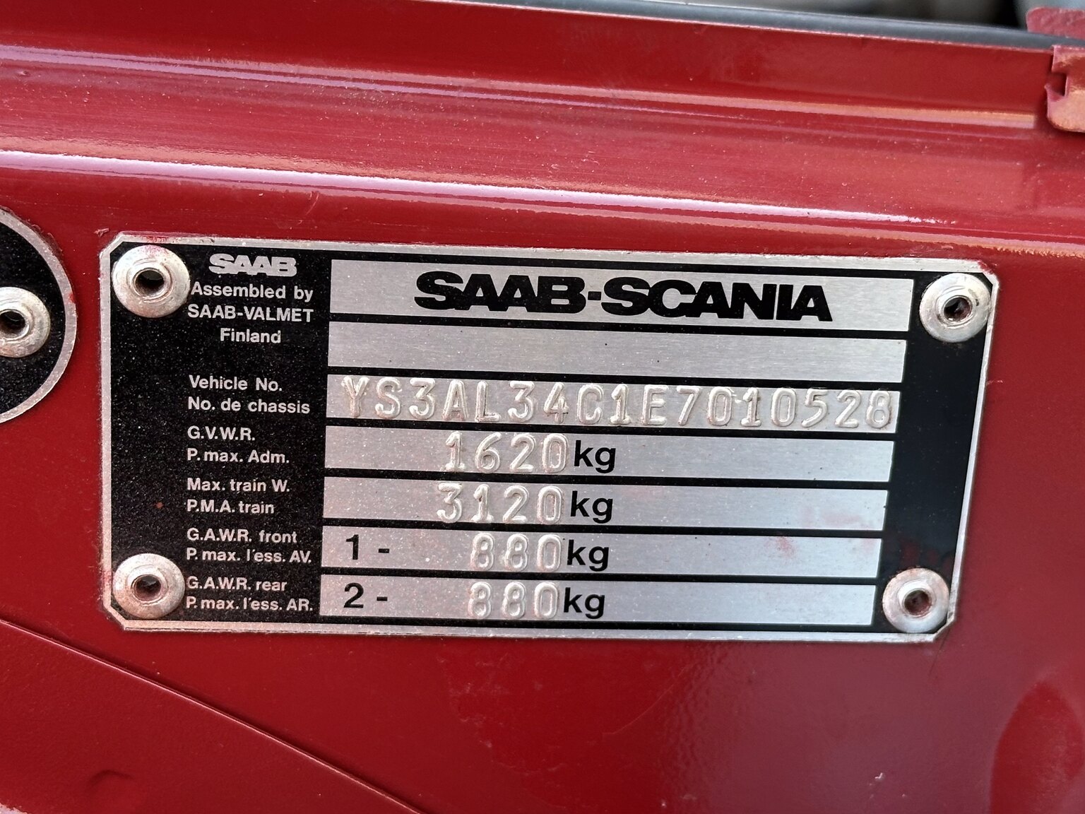 1984 Saab 900 GL (25), Mekanik