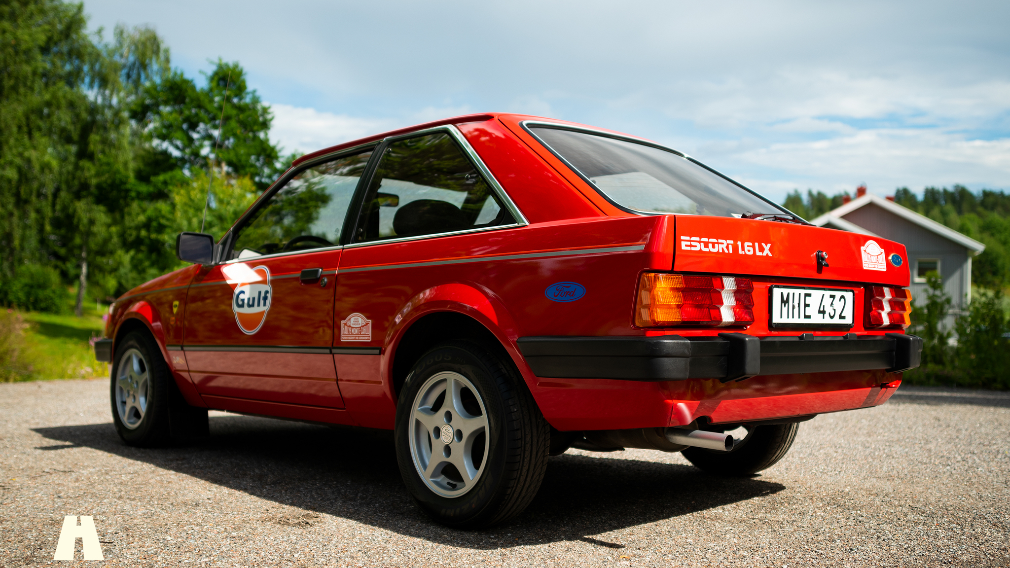 Aussenfoto 1986 Ford Escort 1.6 Hatchback 3-door  (8)