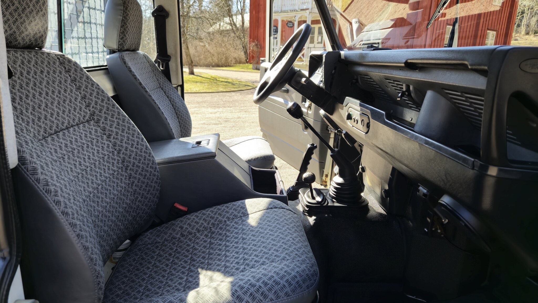 Interiörbild 1999 Land Rover Defender Single Cab Pickup