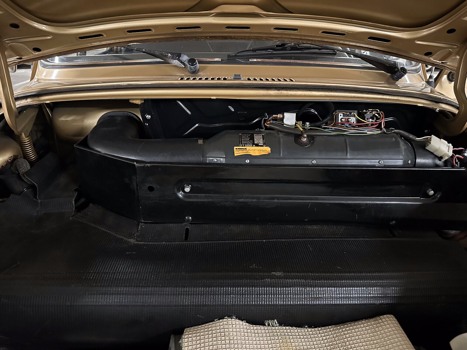 Interiörbild 1973 Volkswagen 1303S