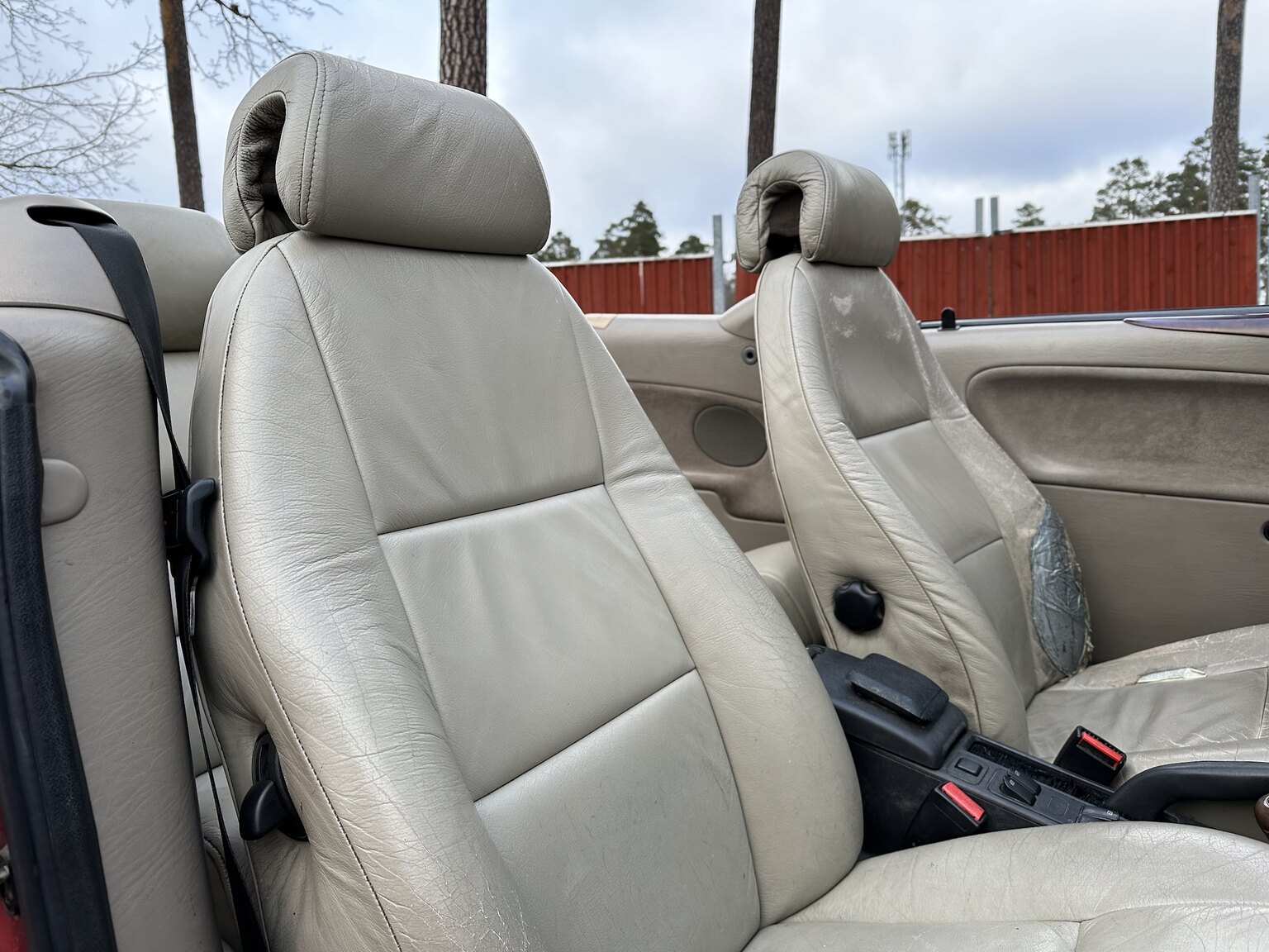 Interiörbild 1997 Saab 900 Cabriolet - En ägare