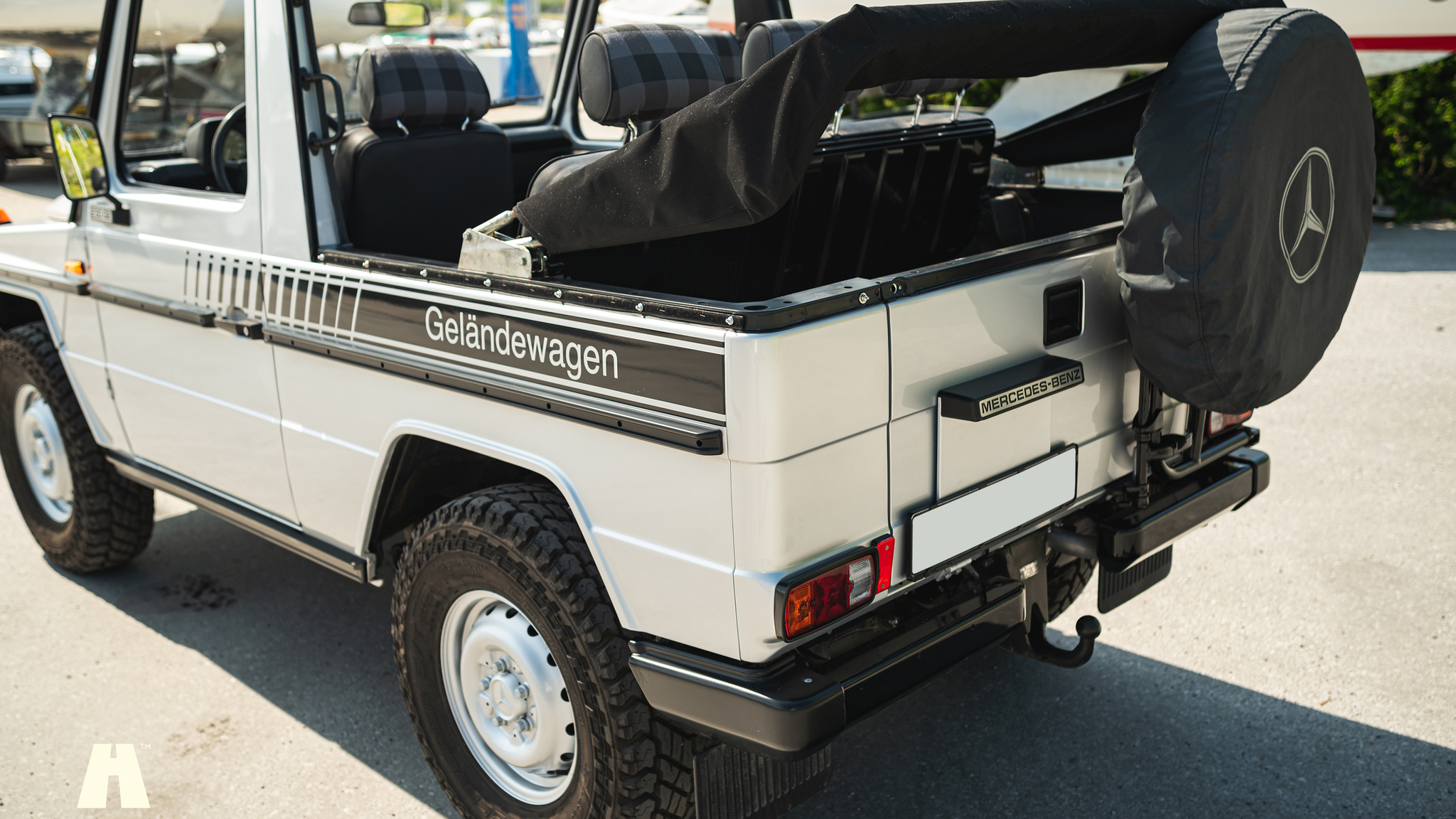 Exterior image of 1985 Mercedes 230GE Cabrio