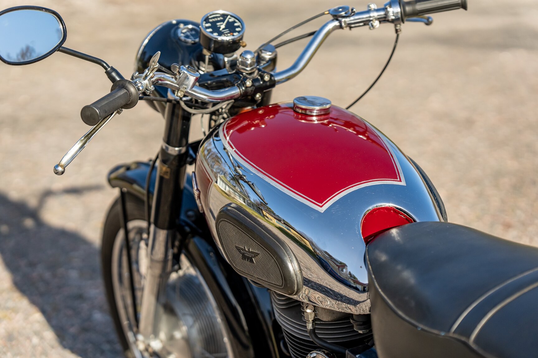 Aussenfoto 1954 MATCHLESS 500CC G80S (31)