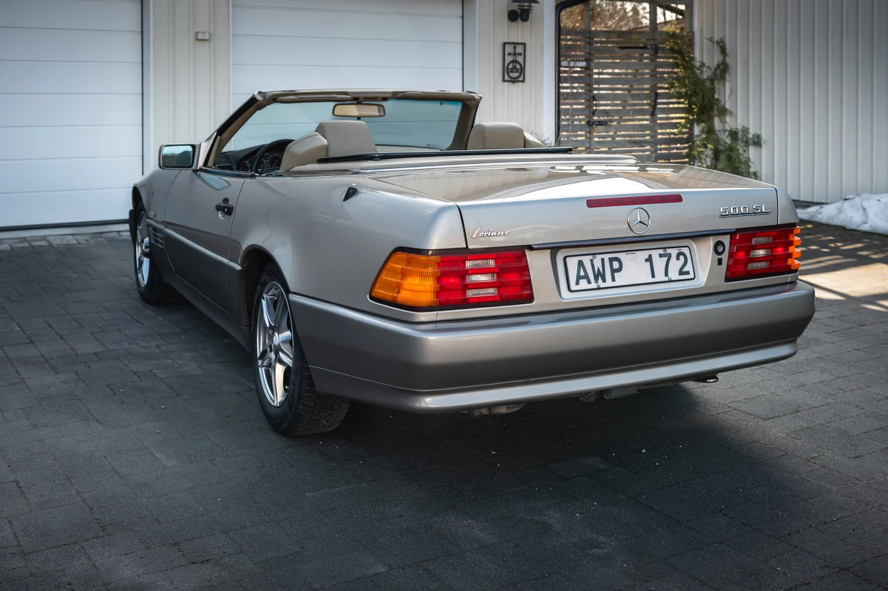 Aussenfoto 1991 Mercedes-Benz 500 SL (10)