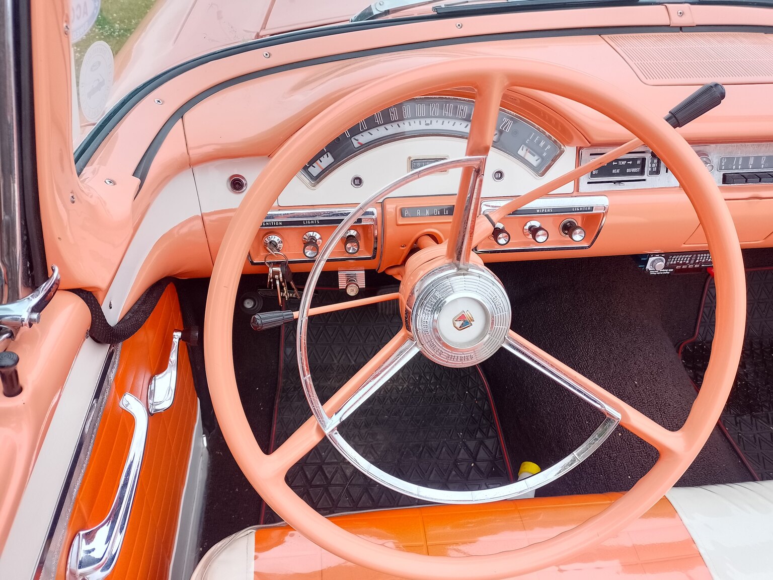Interior image of 1957 Ford Fairlane 500 Skyliner Retract