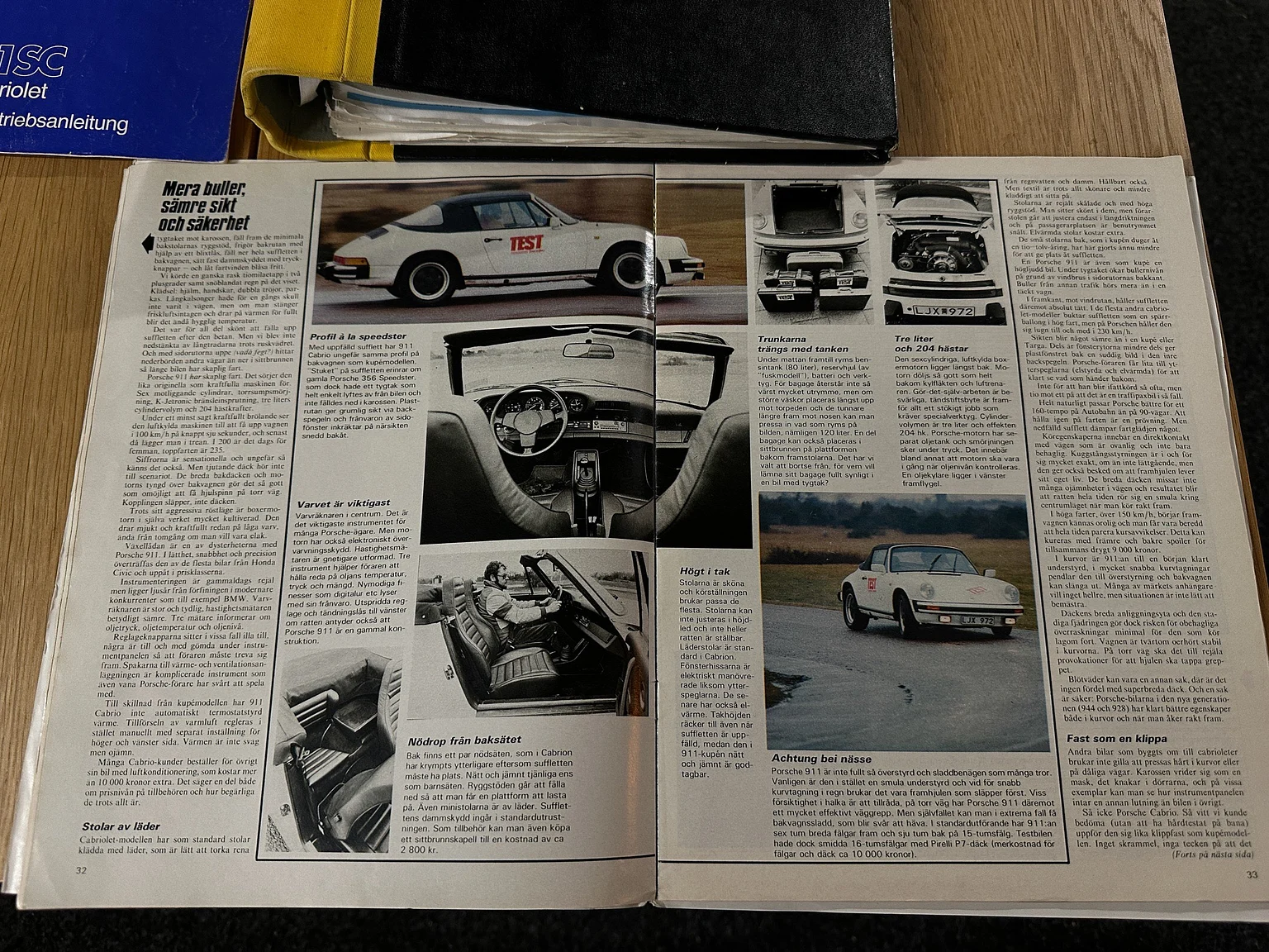 Documentation for 1983 Porsche 911 SC (3)