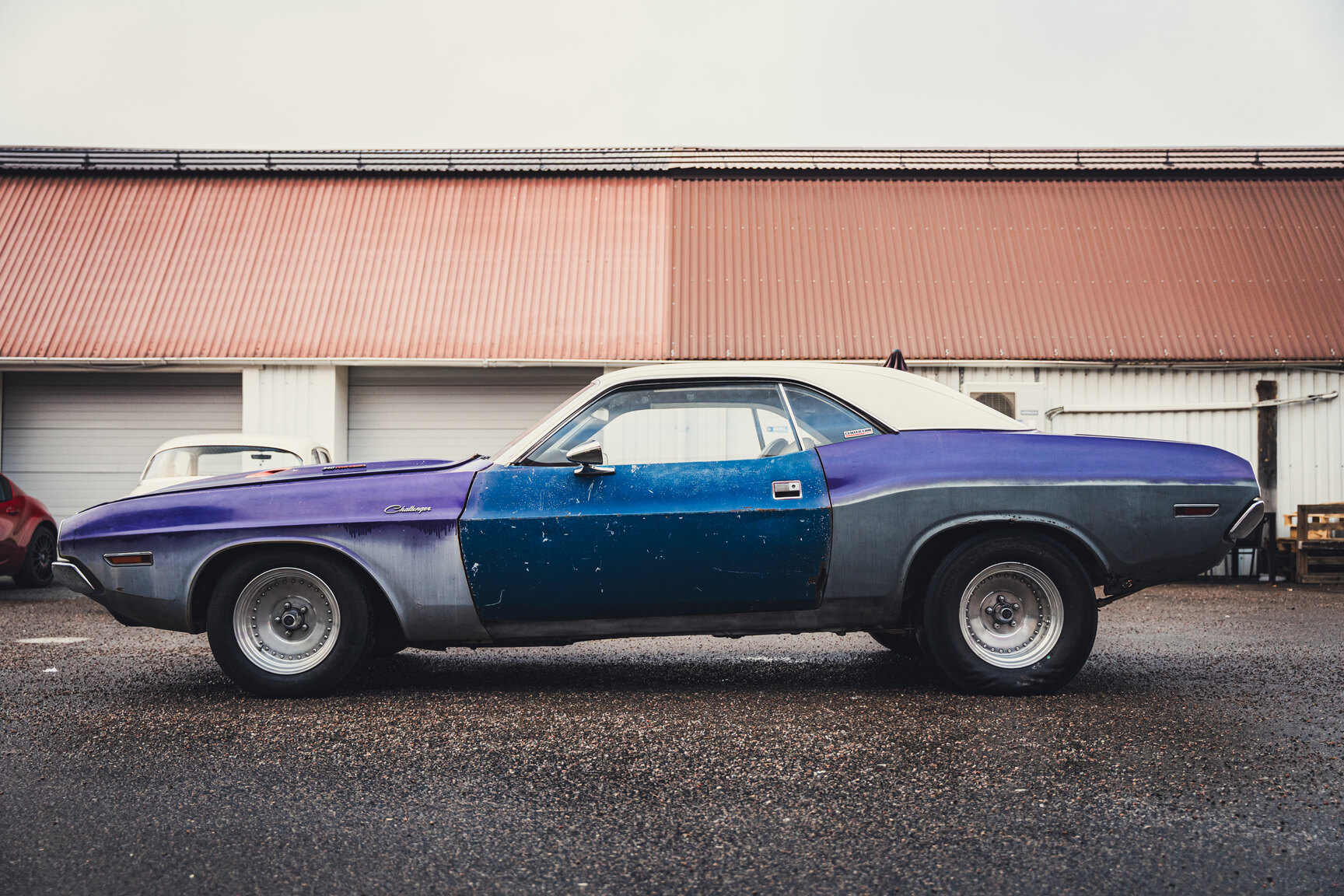 Aussenfoto 1970 Dodge Challenger - Ett sista race