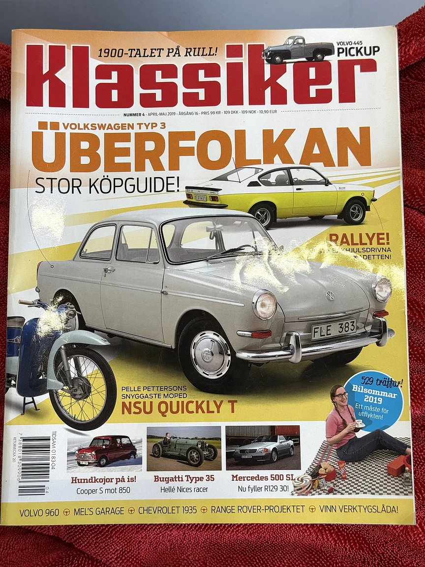 Documentation for 1965 Volkswagen 1500 Limousine 311 Notchback (1)