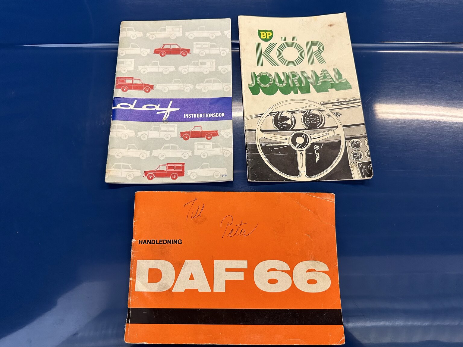 Documentation for 1974 DAF 66 Sedan 1.1