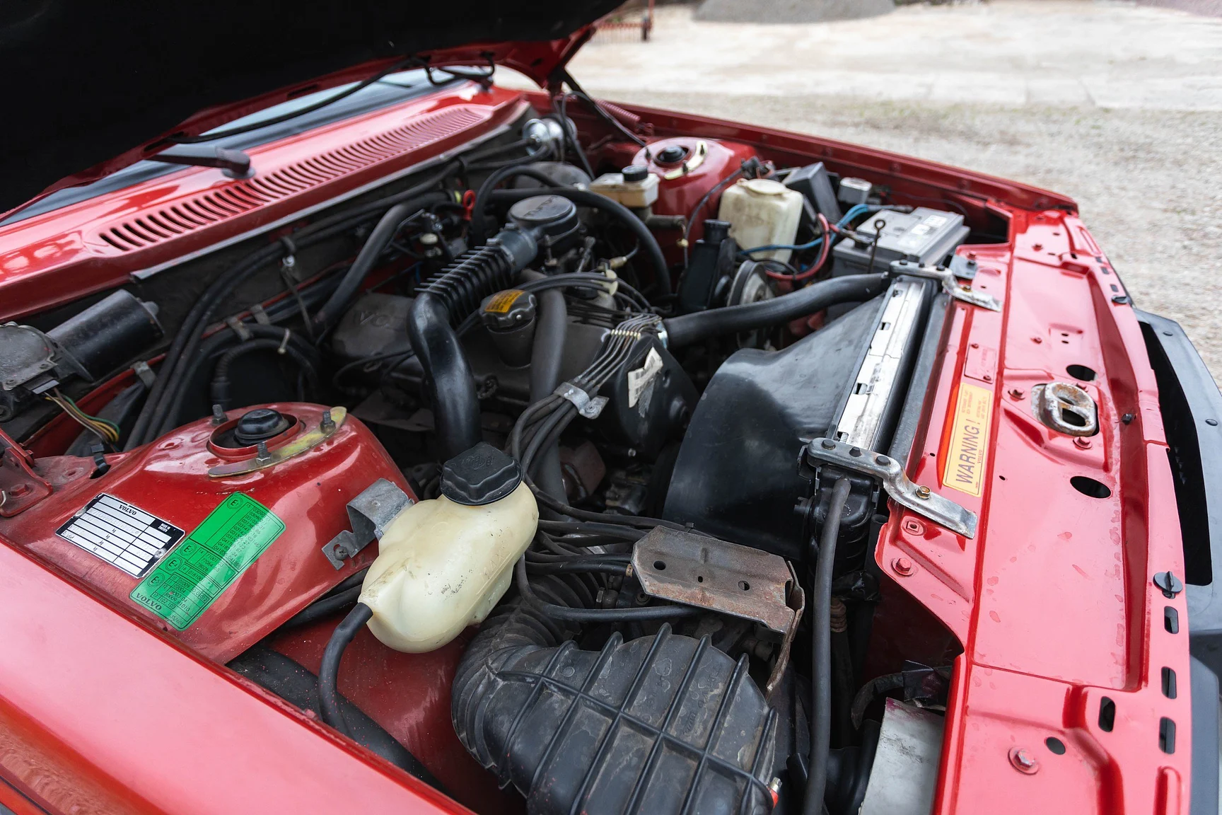 1984 Volvo 244 Turbo (2), Mekanik