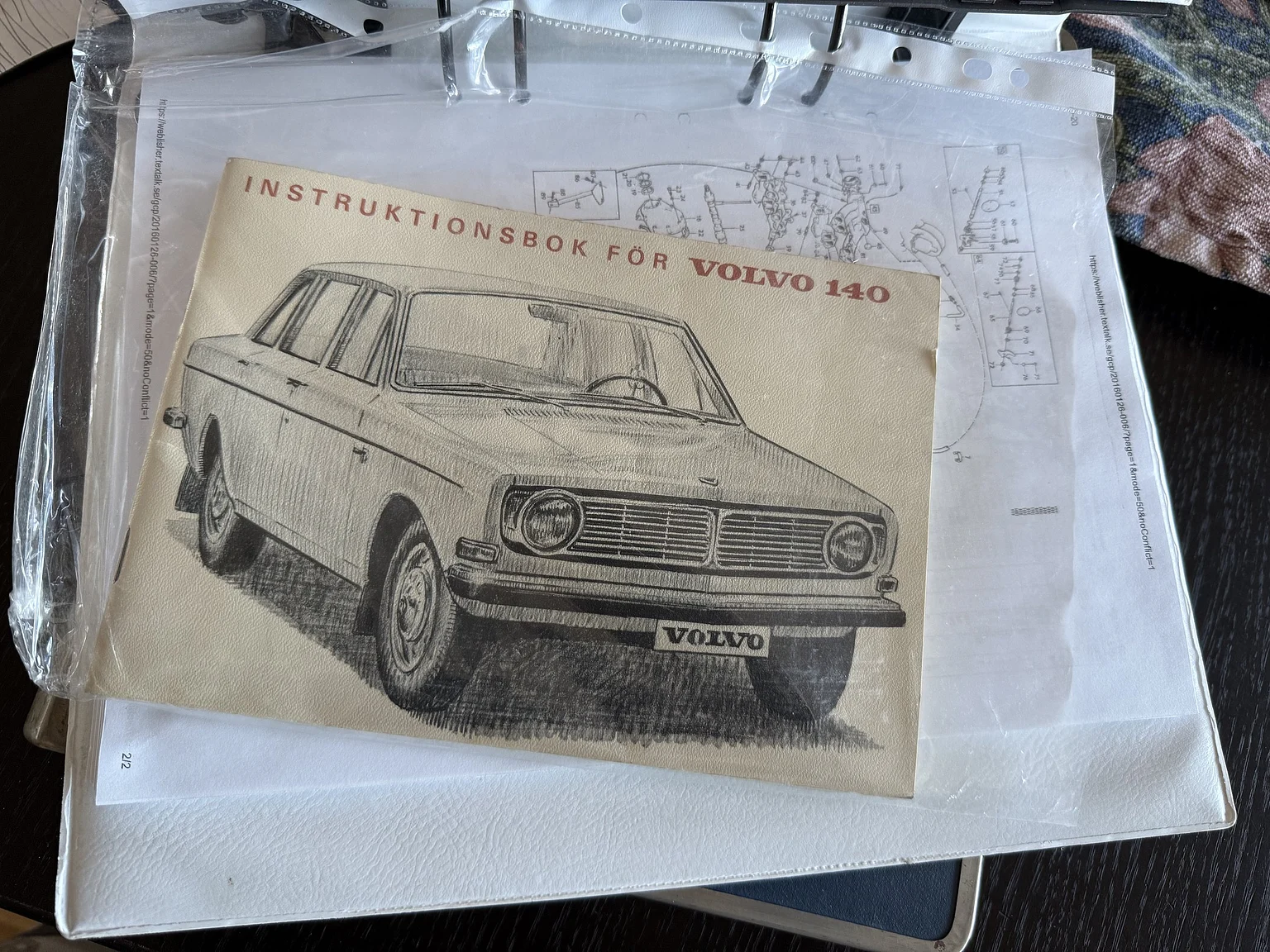 Documentation for 1973 Volvo 142 2.0 Deluxe (3)