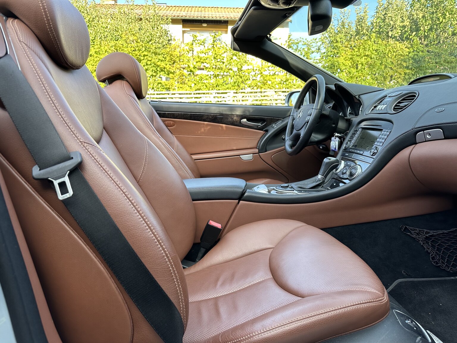 Interiörbild 2007 Mercedes-Benz SL500 AMG