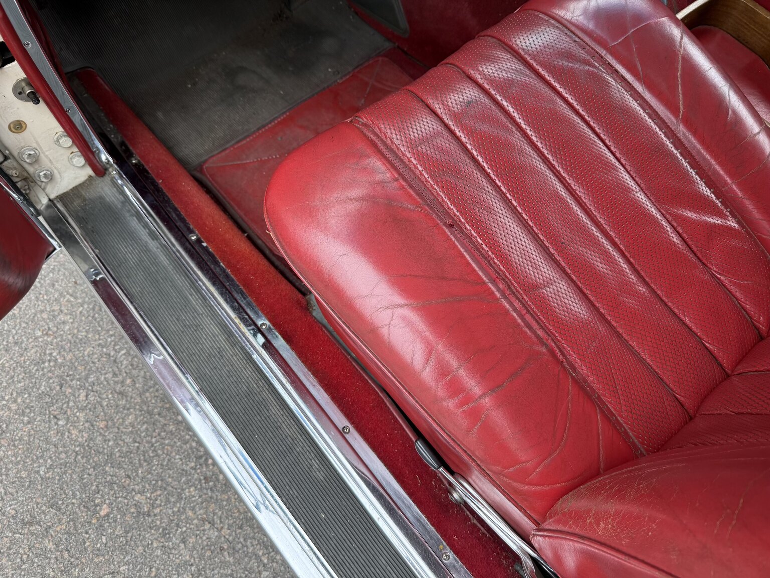 Interiörbild 1963 Mercedes-Benz 220 SE