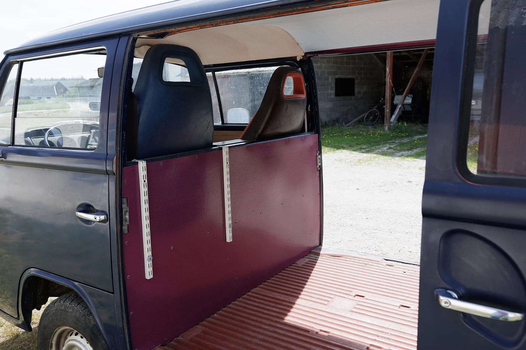 Interiörbild 1973 Volkswagen Typ 2 Transporter T2 (80)