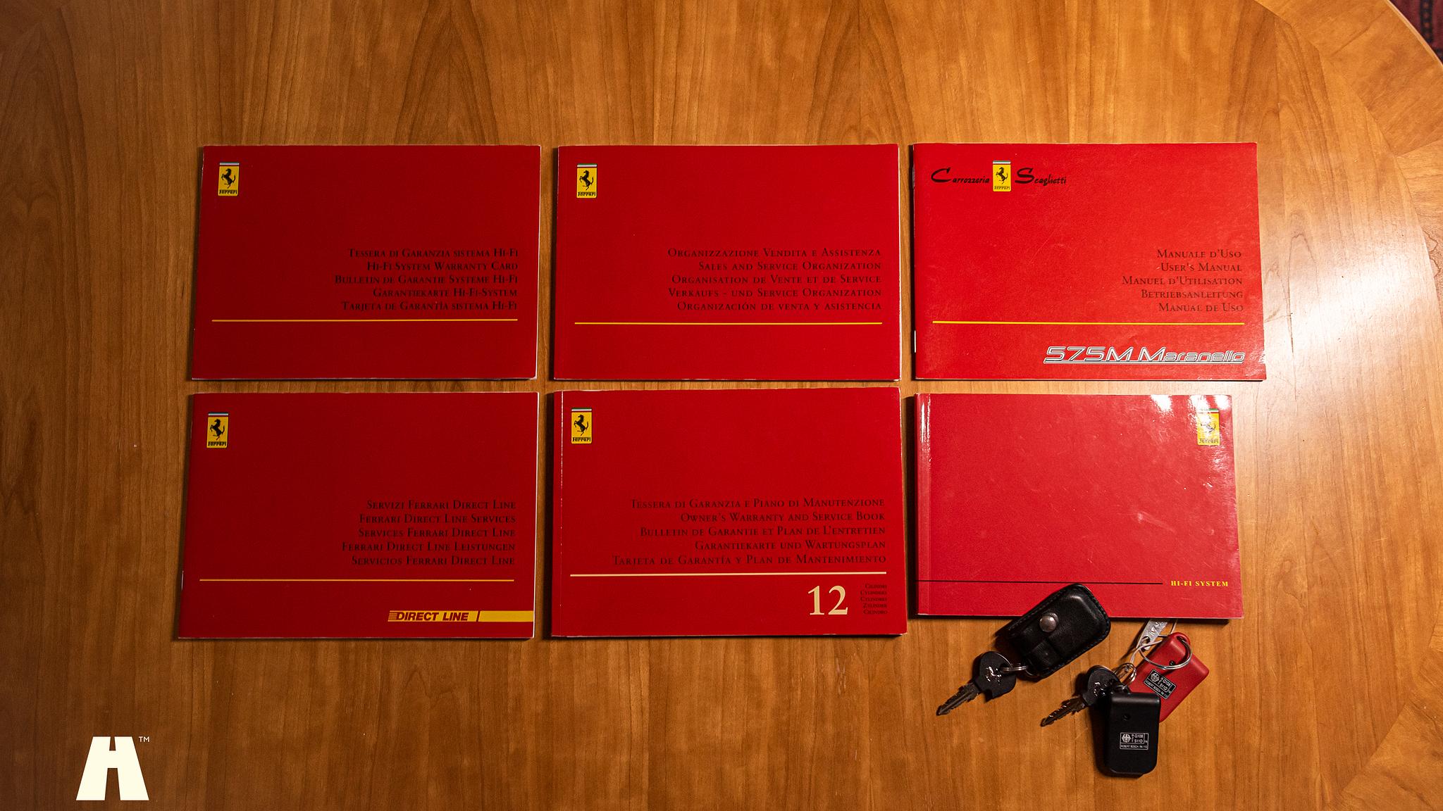 Dokumentation, 2004 Ferrari 575M Maranello F1