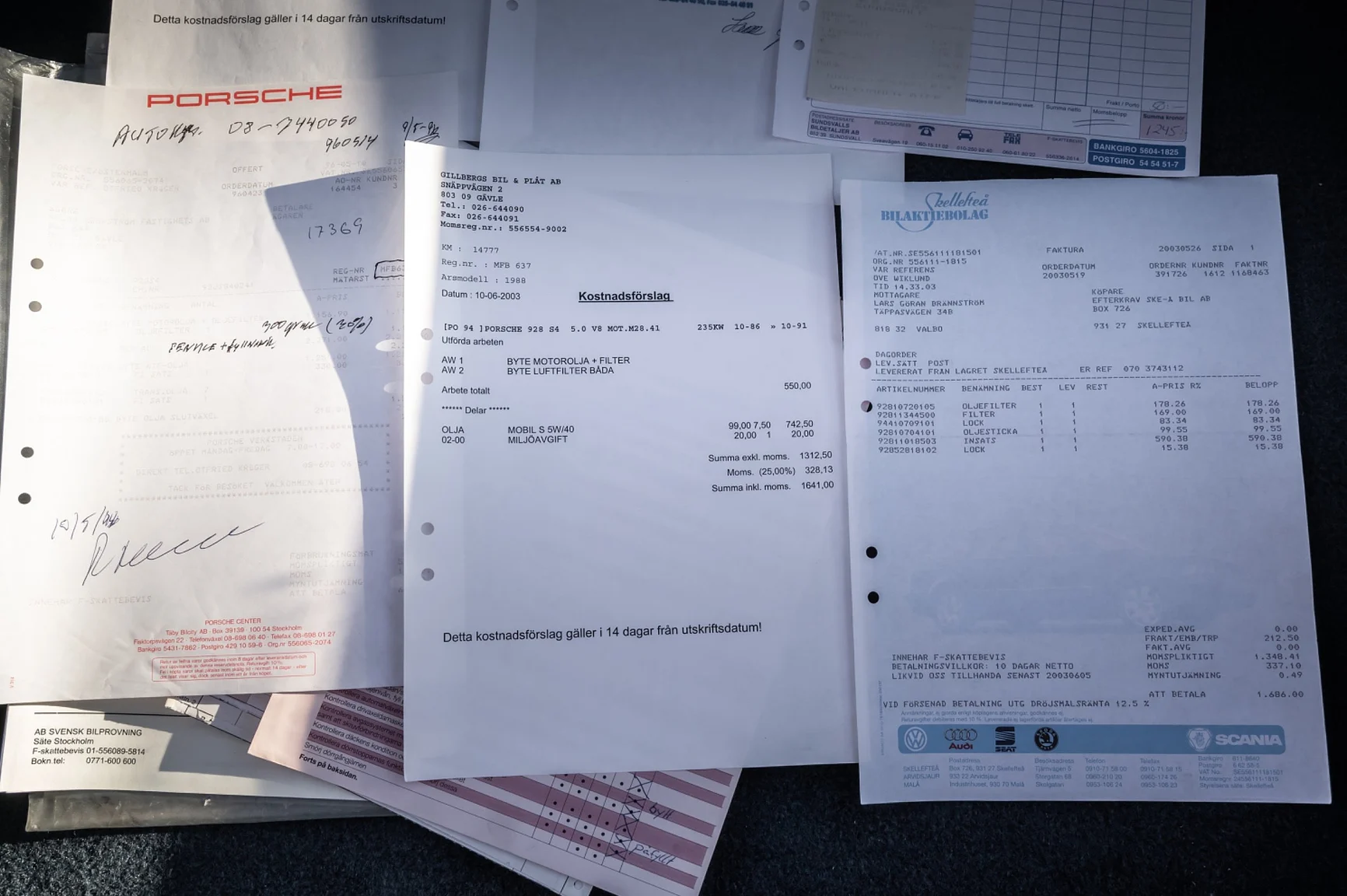 Dokumentation, 1988 Porsche 928 S4 (6)