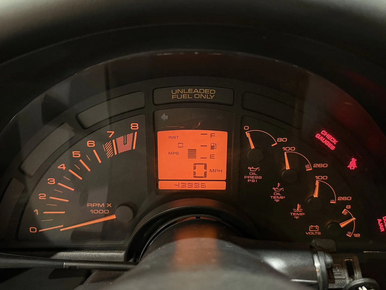 Innenraumfoto von 1990 Chevrolet Corvette ZR-1 (32)