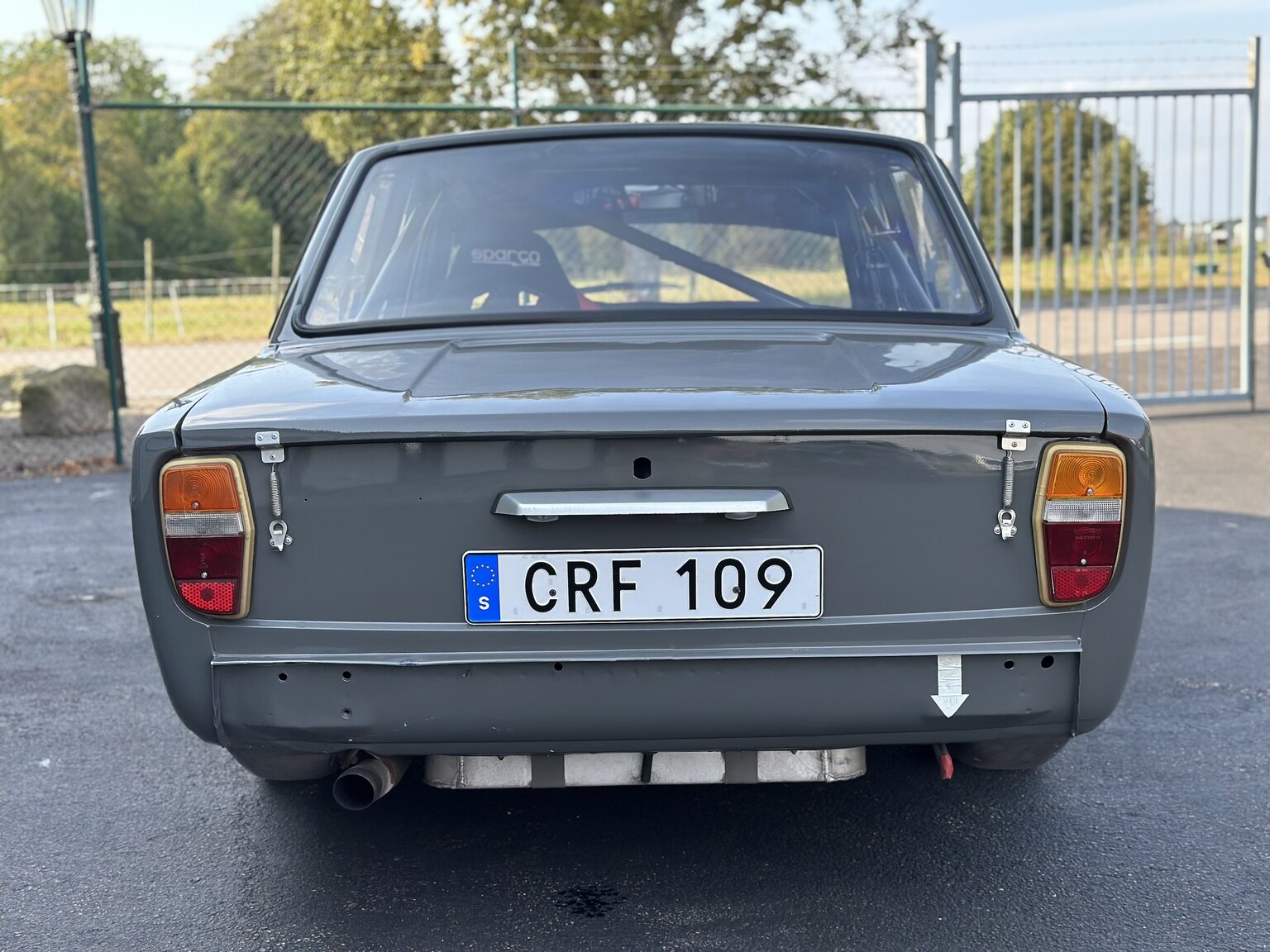 Exterior image of 1969 Volvo 142 race car
