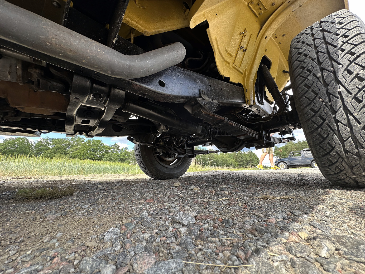 Image of 1976 Toyota Land Cruiser BJ40 mechanics