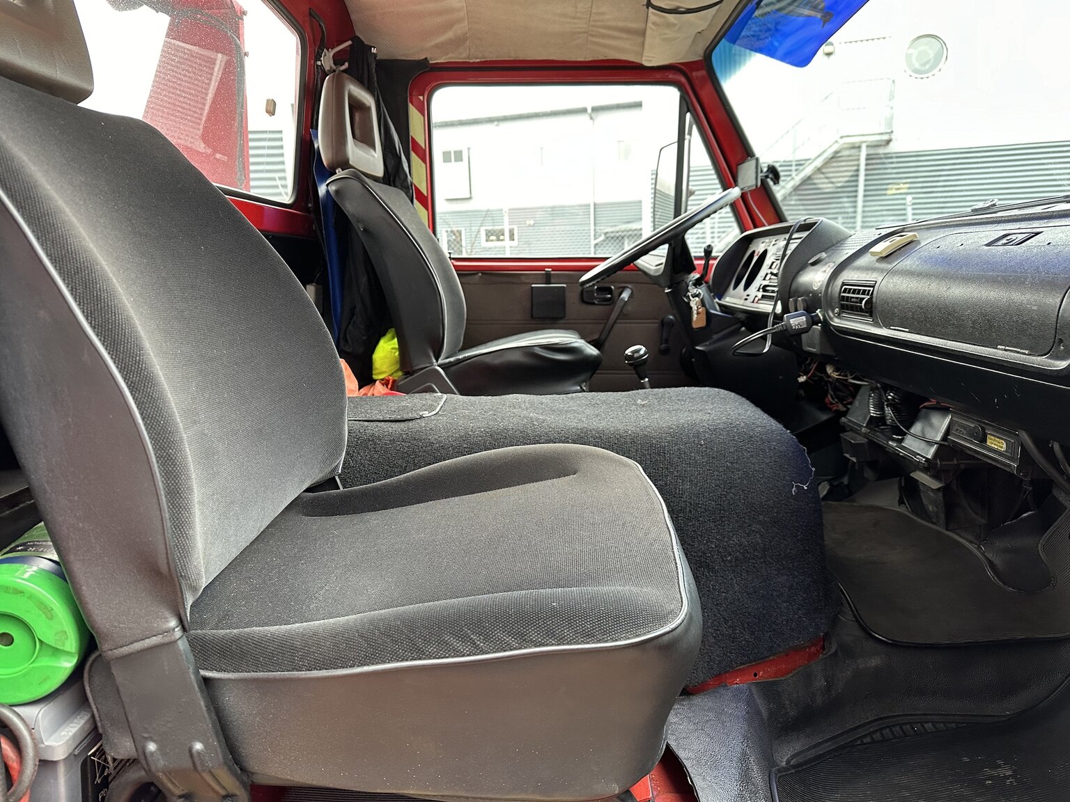Interiörbild 1983 Volkswagen LT46 bärgare (22)