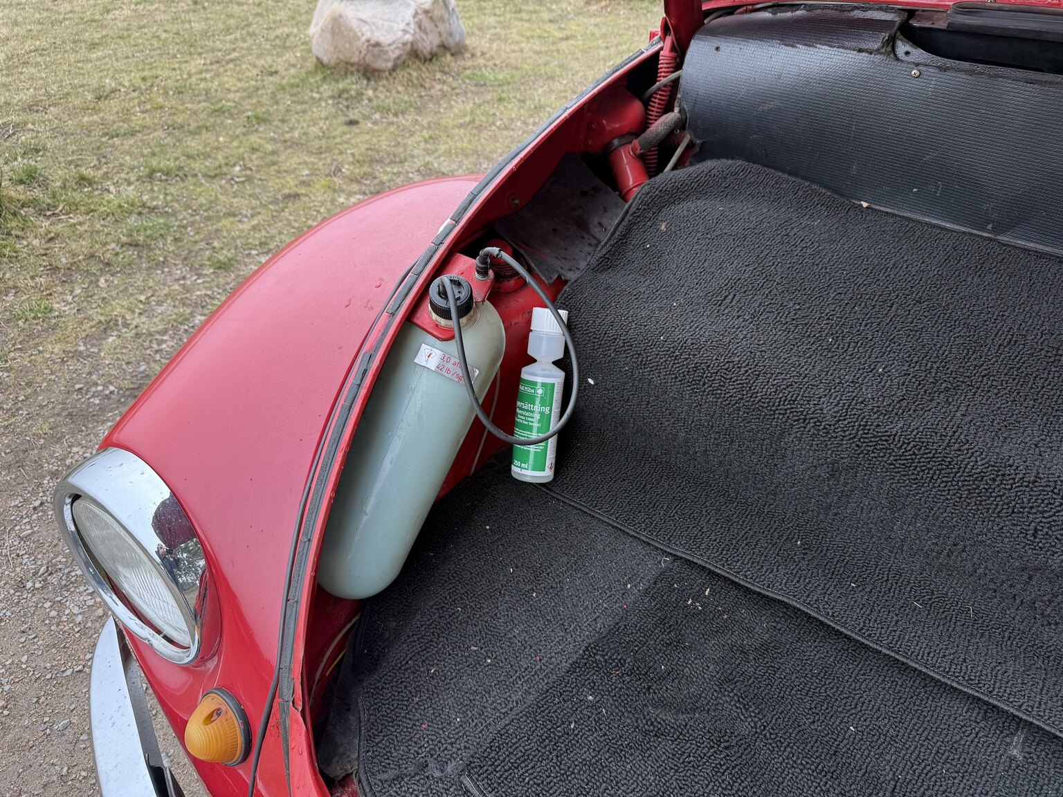 Innenraumfoto von 1972 Volkswagen Beetle 1302 S