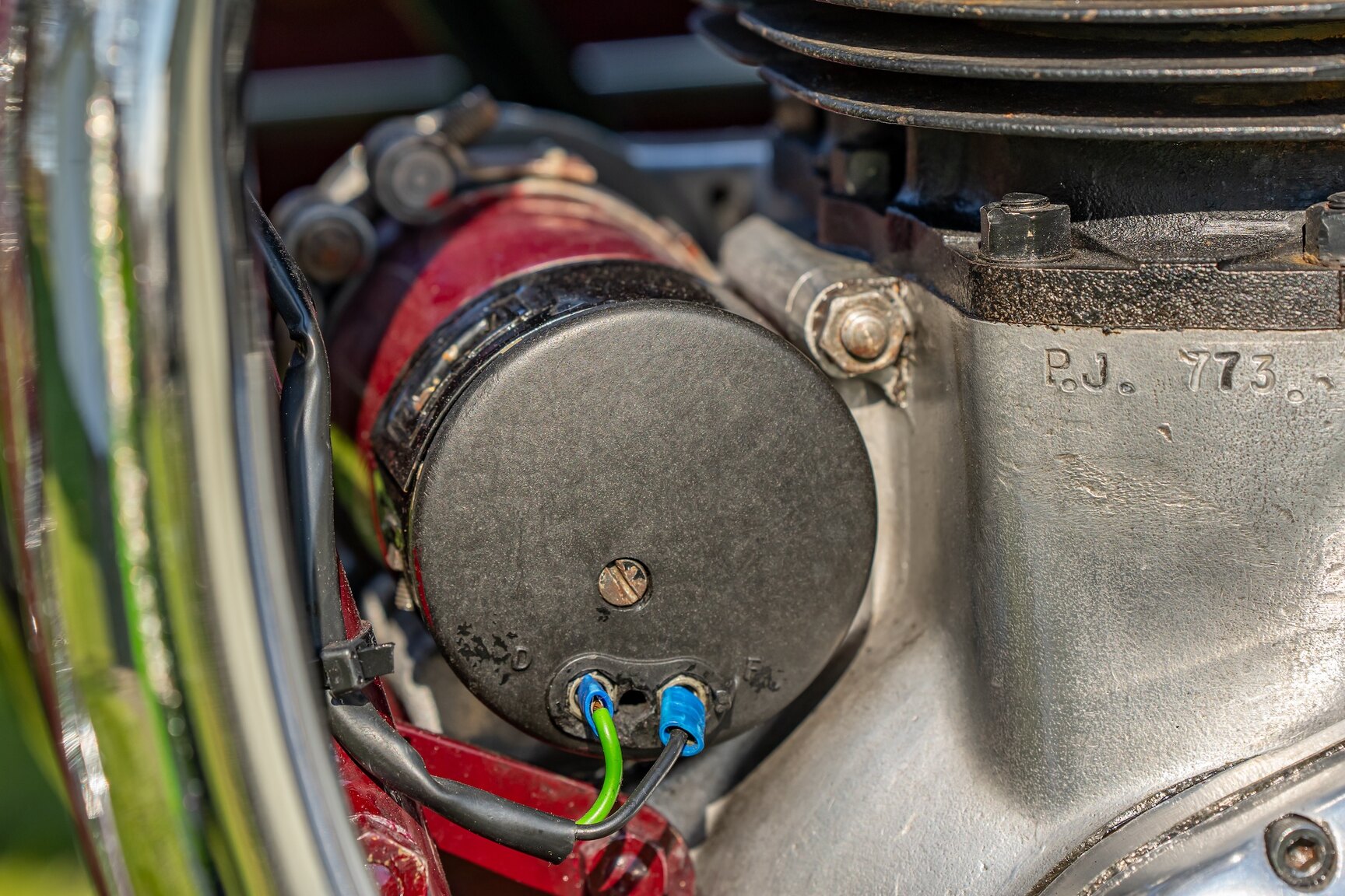 Image of 1954 Ariel FH 650 Huntsmaster Twin mechanics