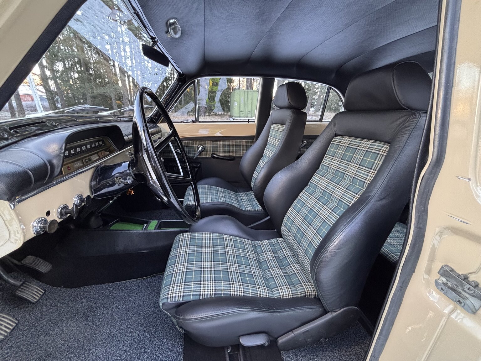 Interiörbild 1965 Volvo Amazon
