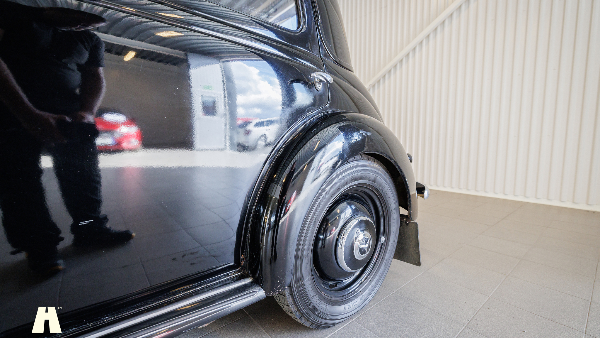 Exteriörbild på 1950 Mercedes Benz 170 va (96)