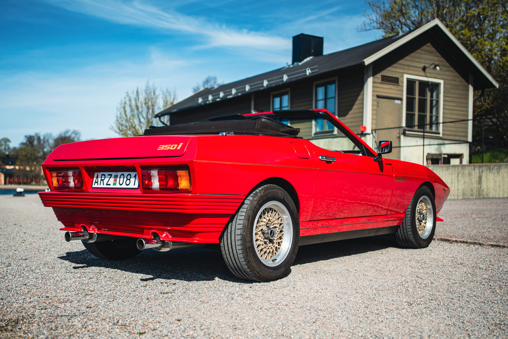 Aussenfoto 1985 TVR 350i Cabriolet 3.5 V8