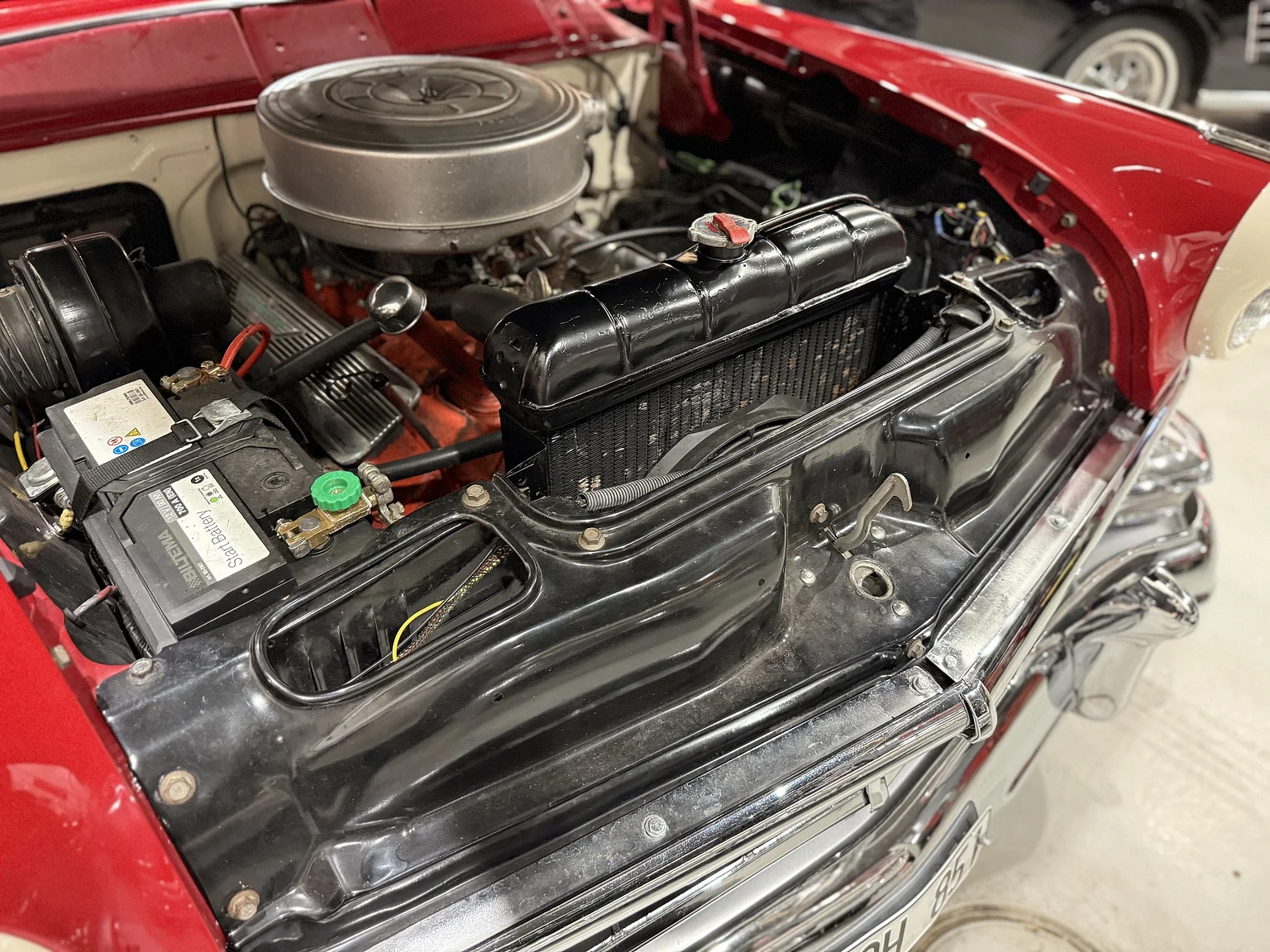1956 Ford Fairlane Sunliner V8 5.1 (16), Mekanik