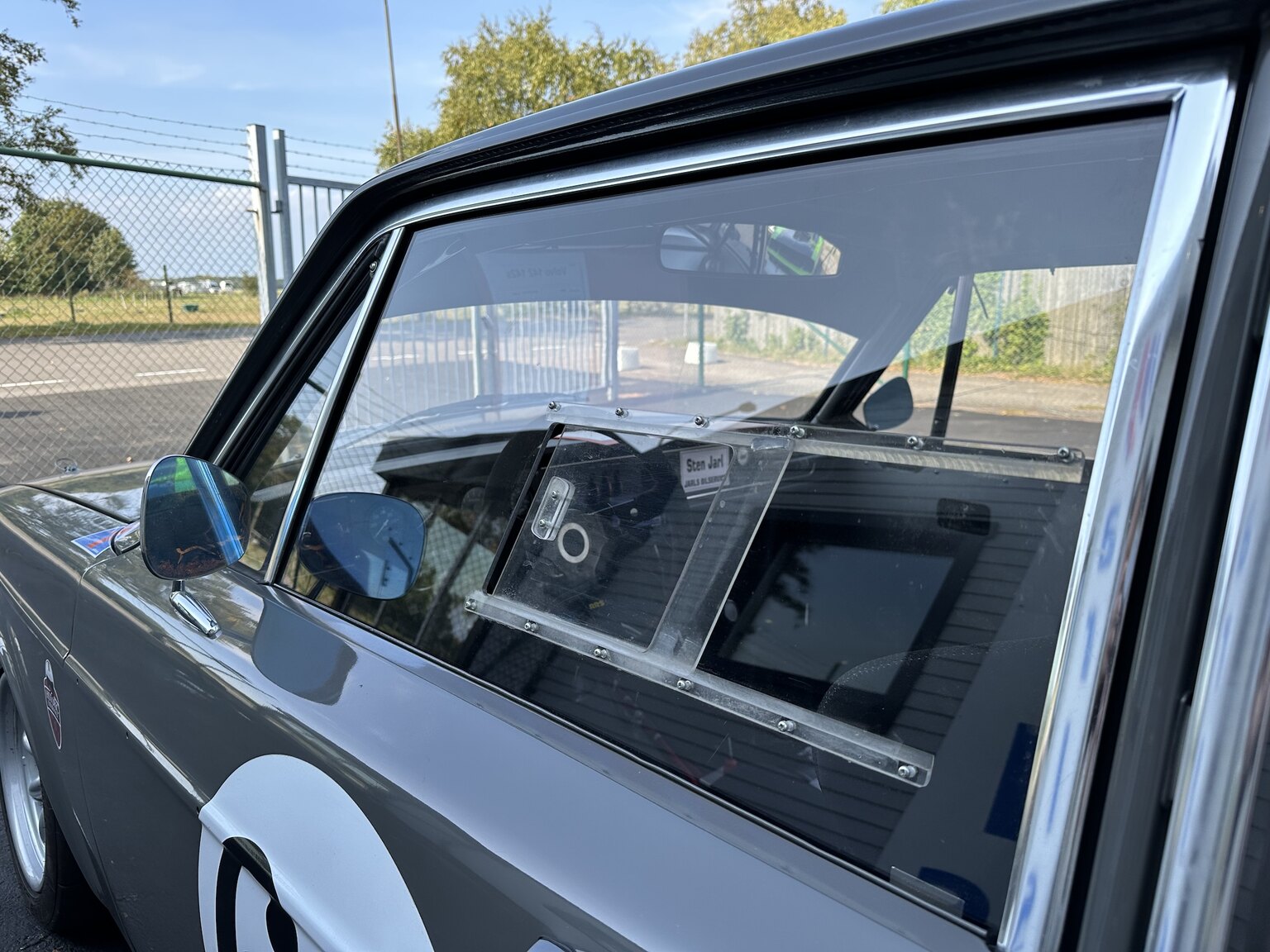 Exterior image of 1969 Volvo 142 race car
