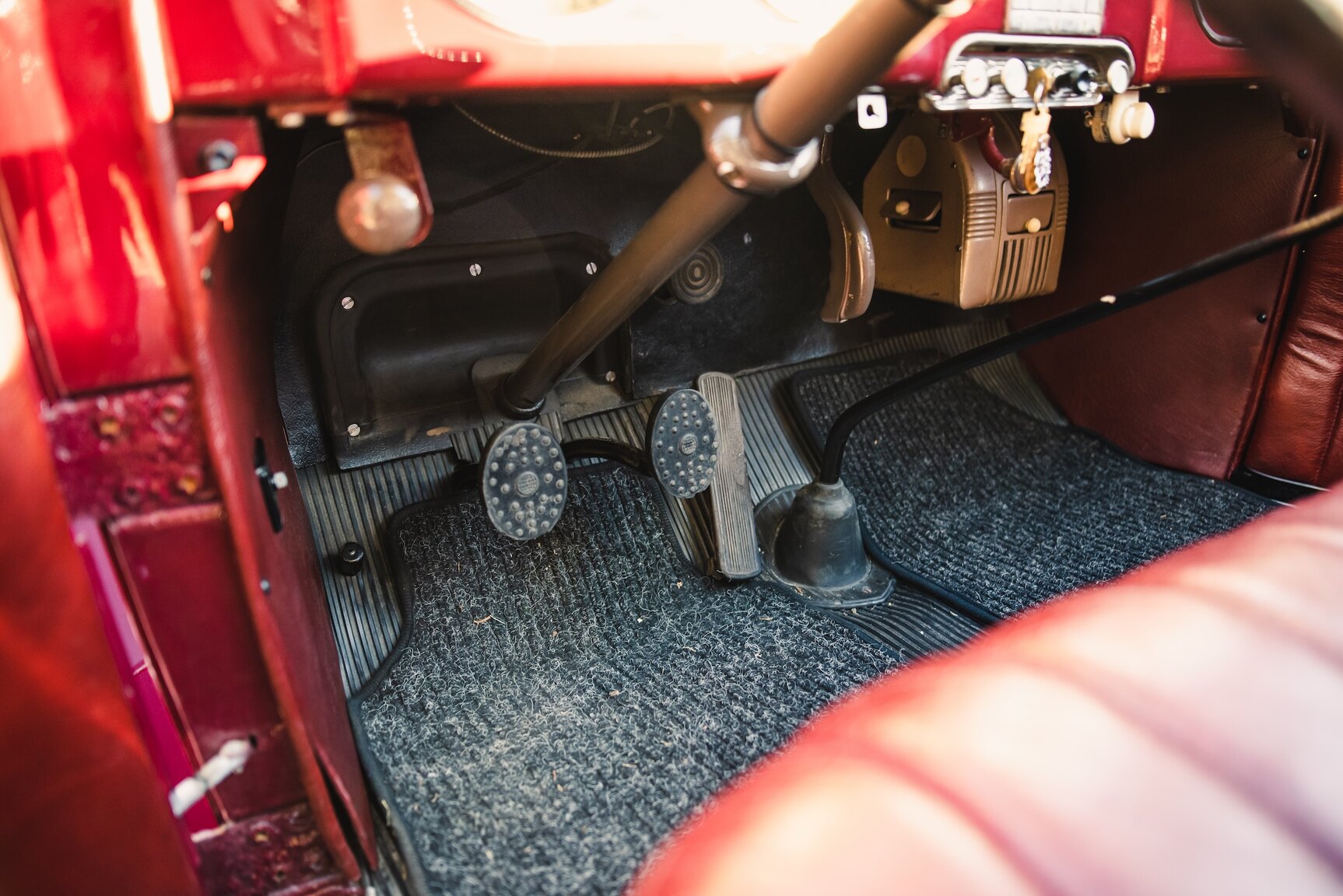 Interior image of 1938 Dodge Six Convertible Coupé