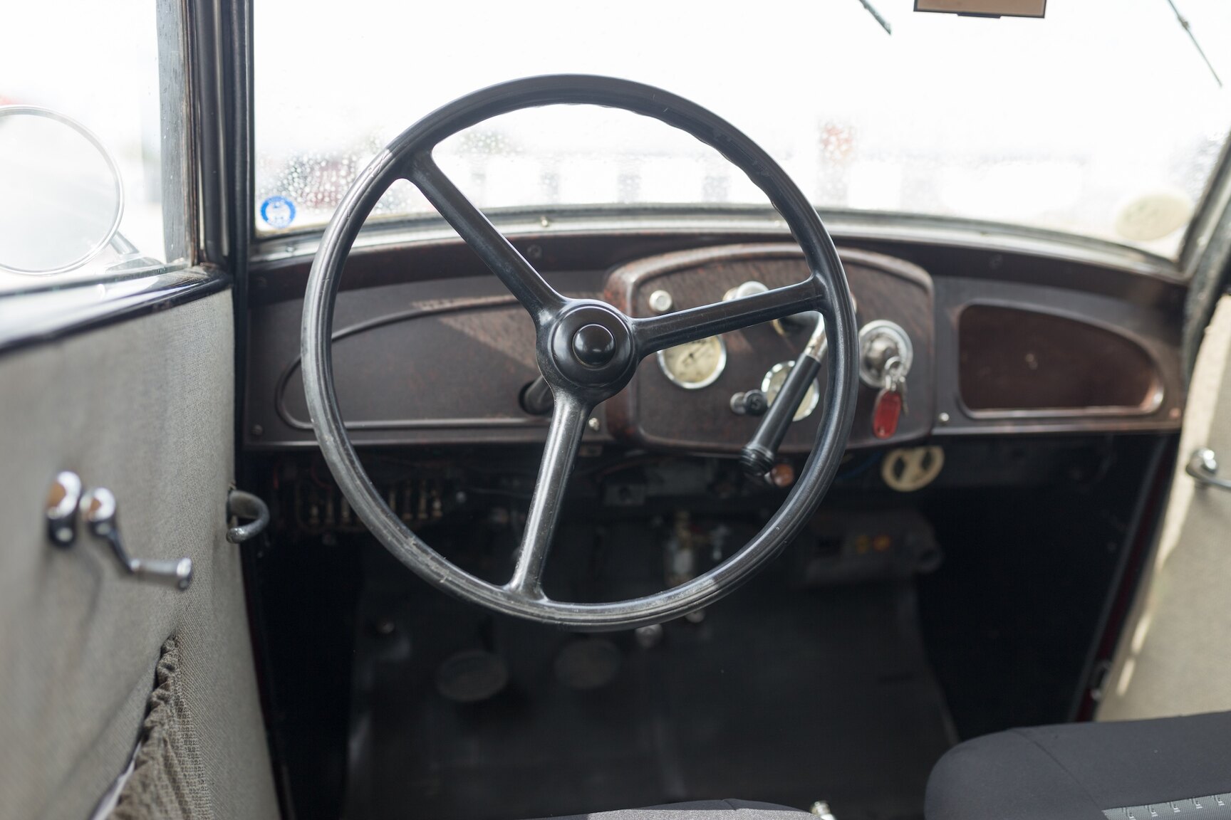 Interiörbild 1939 DKW Favorit Sedan