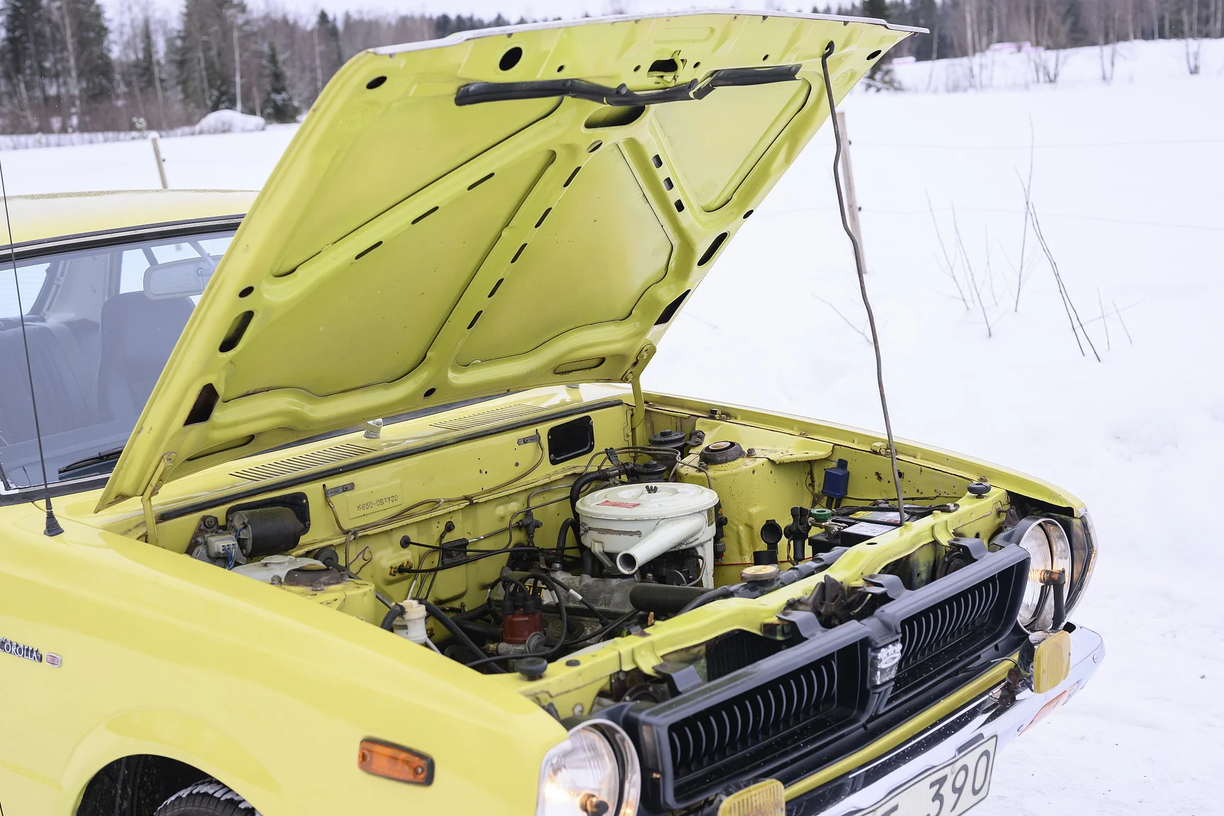 1975 Toyota Corolla KE30 (18), Mekanik