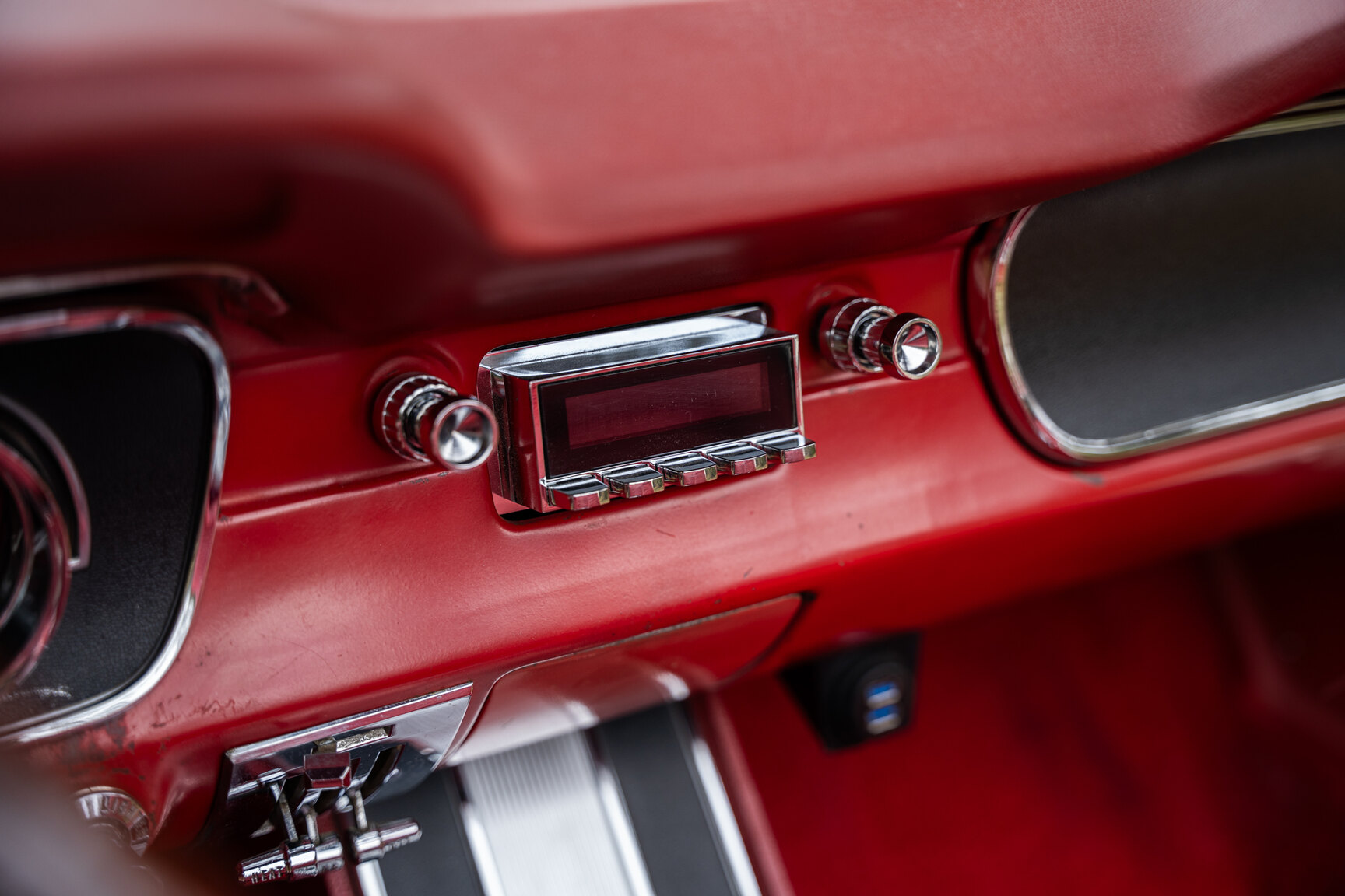 Innenraumfoto von 1965 Ford Mustang Cabriolet (28)