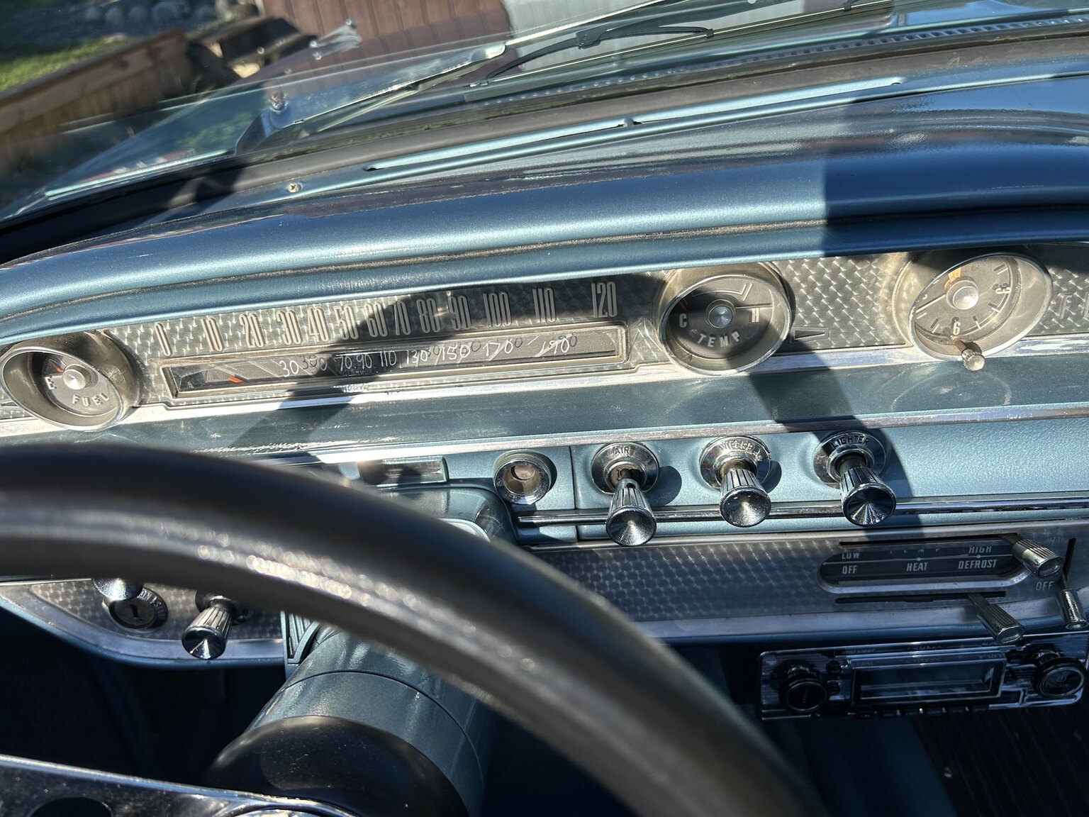Innenraumfoto von 1962 Ford Galaxie 500 XL Sunliner