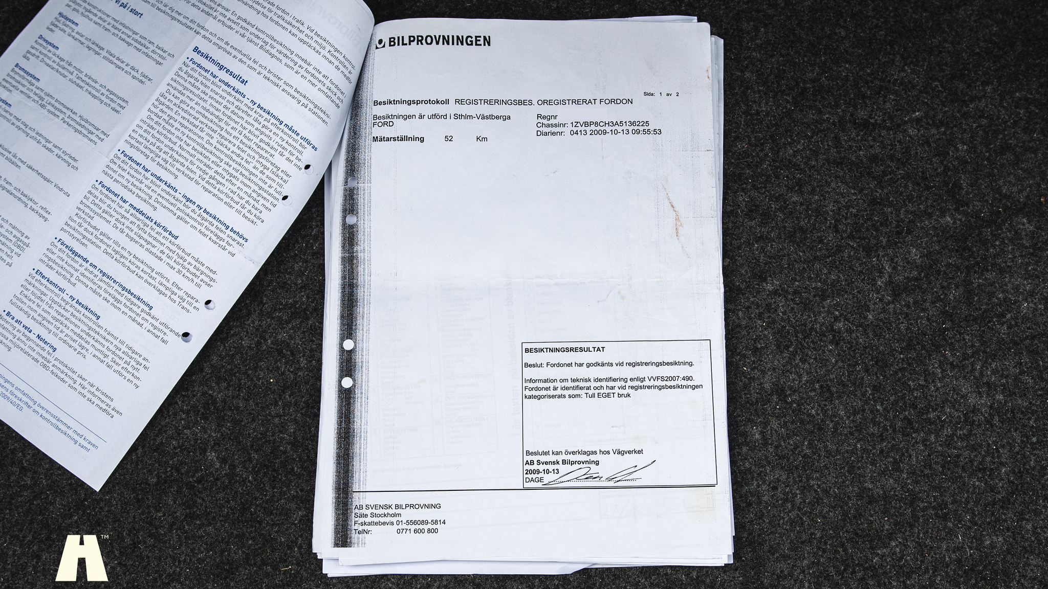 Documentation for 2010 Ford Mustang GT 