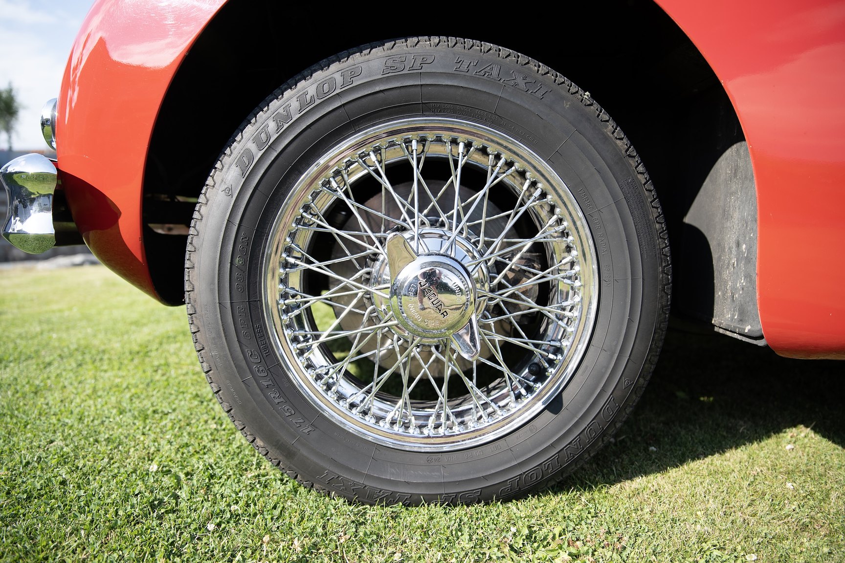 Exterior image of 1959 Jaguar XK 150