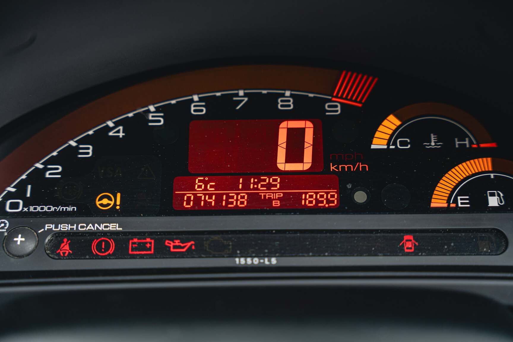 Interiörbild 2007 Honda S2000