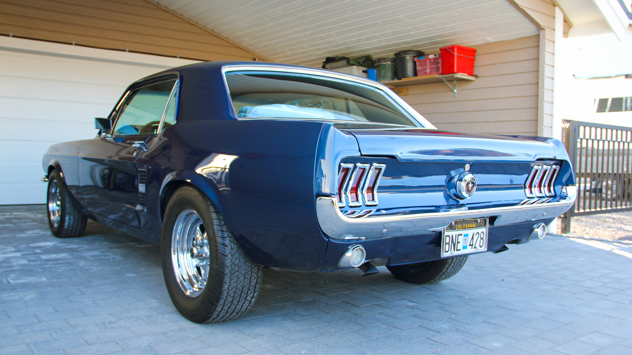 Aussenfoto 1967 Ford Mustang 305ci HT (6)