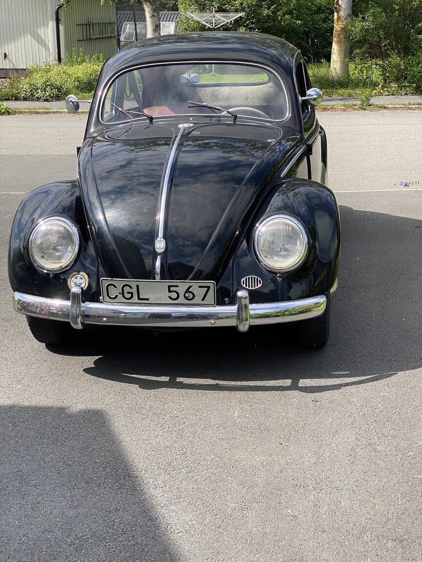 Exteriörbild på 1955 Volkswagen Beetle 1200